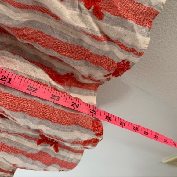 Misa Los Angeles coral floral acel off the shoulder mini dress - Picture 6 of 9